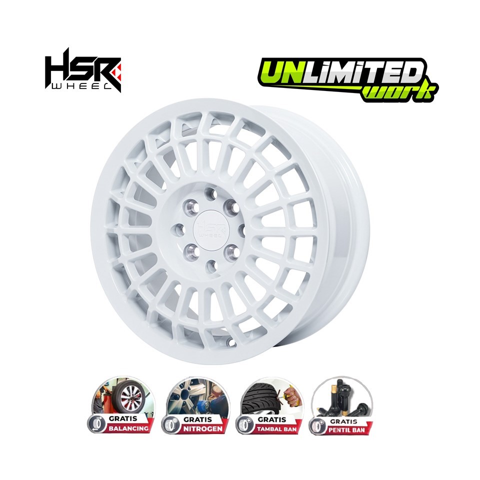 Jual velg mobil terbaru r15 buat avanza xenia yaris warna putih hsr ...
