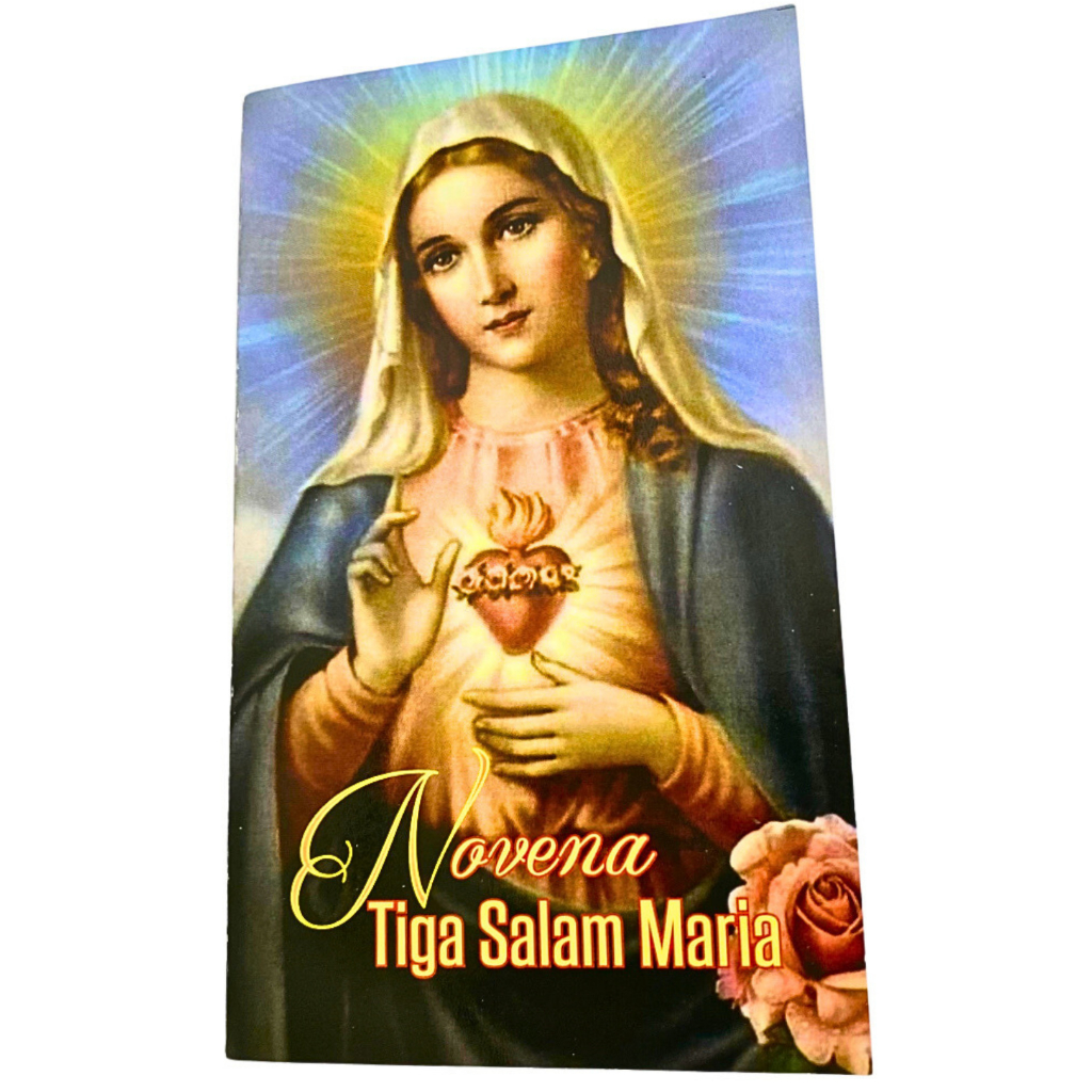 Jual Lembar doa novena tiga salam maria - Kaplet rosario - Buku Doa ...