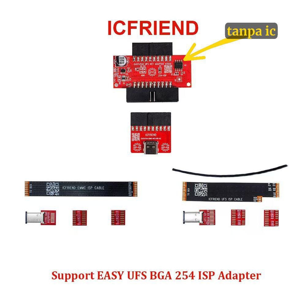 Jual Icfriend K1 K2-UFS Encryption Board FOR EASYJTAG EMMC ISP, UFS ISP ...