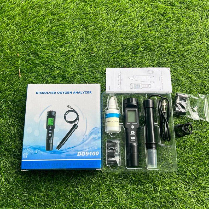 Jual Dissolved Oxygen Meter DO9100 DO Tester Oksigen Water Air Disolved ...