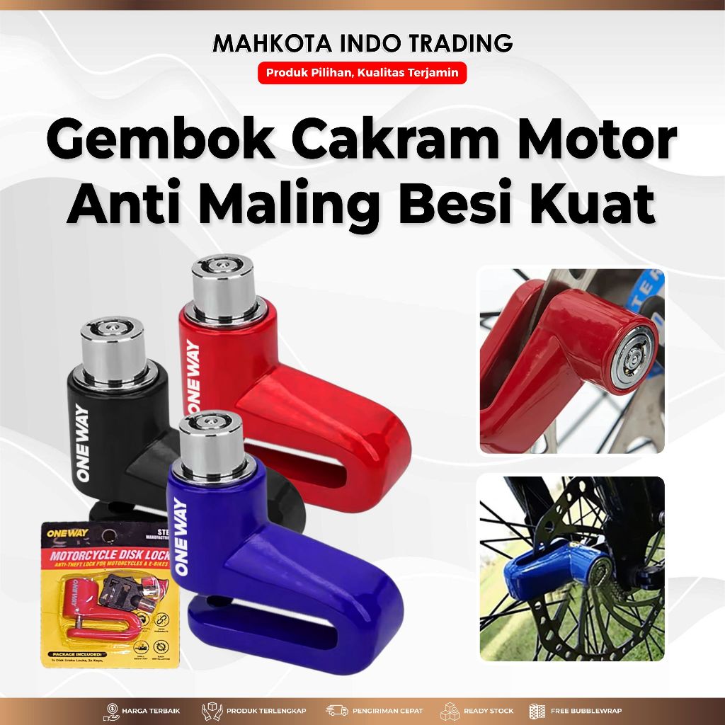 Jual Gembok Cakram Motor Universal – Pengunci Rem Cakram Anti Maling ...