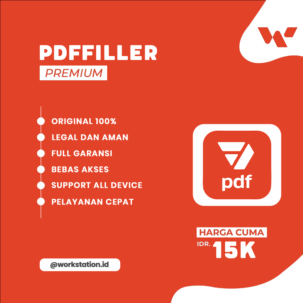 Jual PdfFiller Premium 1 Bulan - All-in-One PDF Solution | Shopee Indonesia