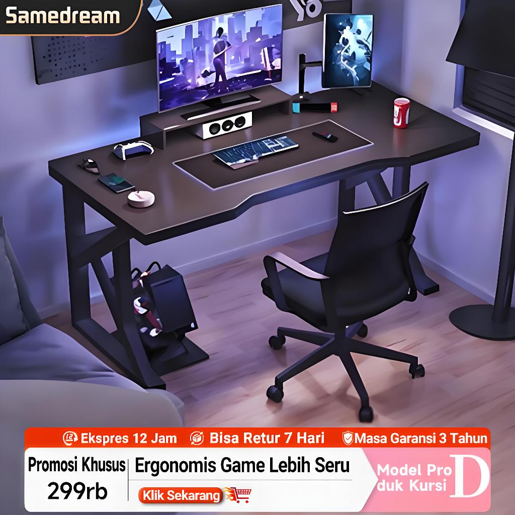 Jual Meja Gaming Minimalis Meja Komputer Modern untuk Kantor dan ...