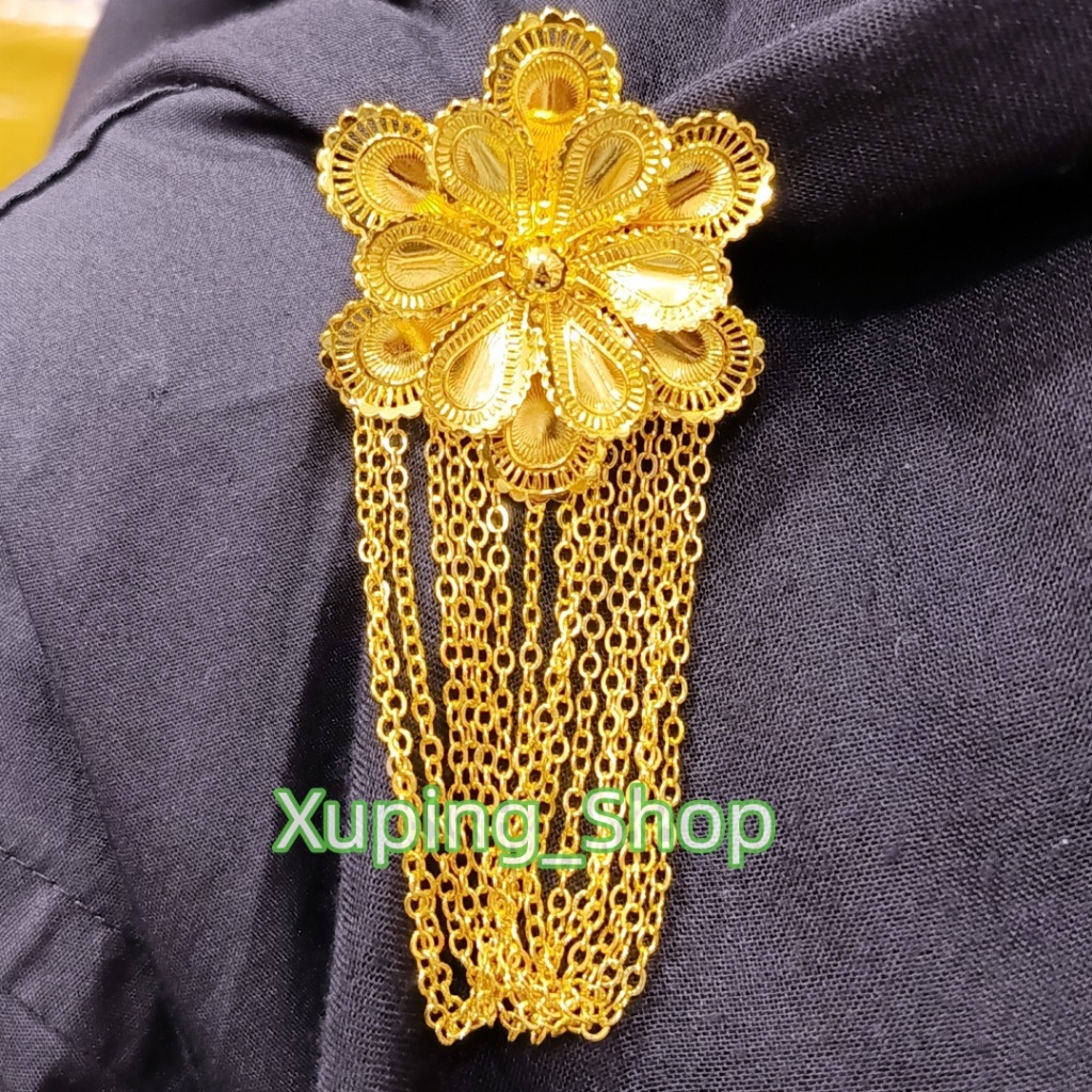 Jual Bros Rantai Kebaya, Bros Kebaya Janggan Bros Etnik Kebaya/Bros ...