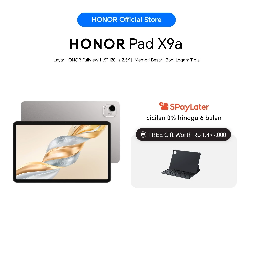 HONOR Pad V9 Tablet Android Terbaru 2026