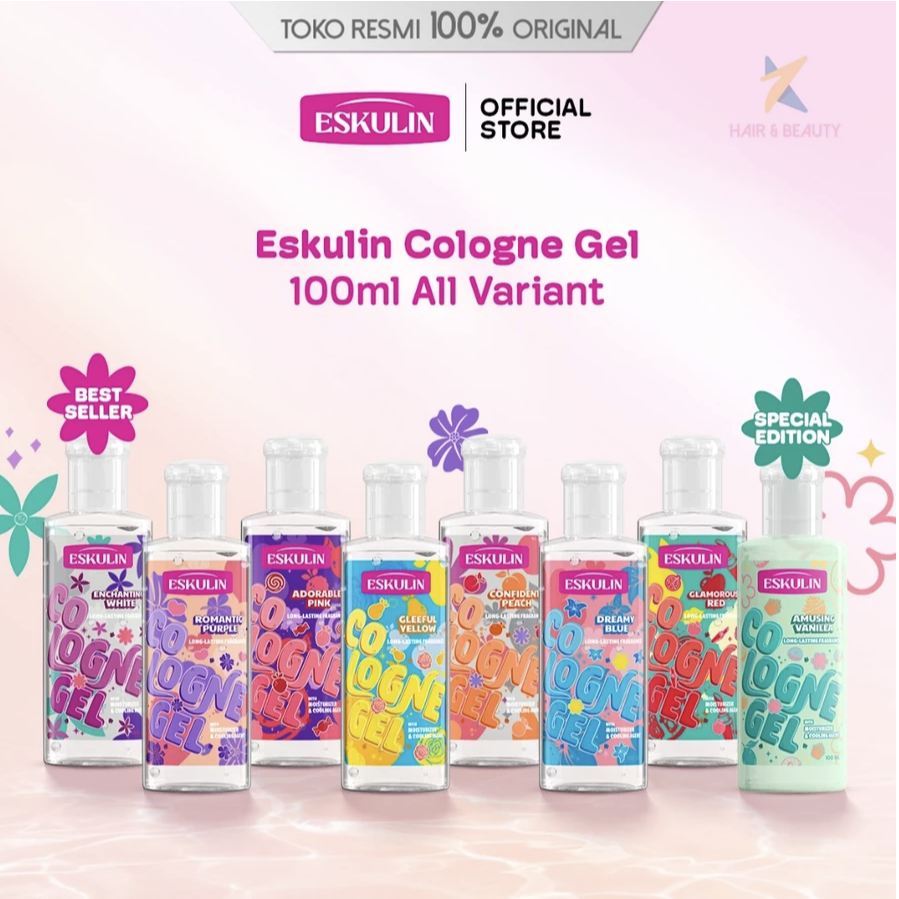 Jual Eskulin Cologne Gel - 50 ml (Kemasan BARU) [GROSIR Bisa Mix Varian ...