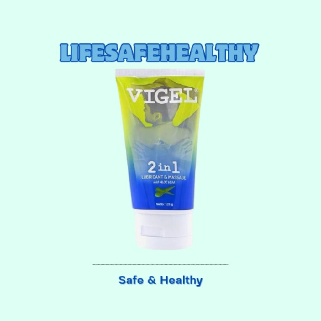 Jual Vigel 2 in 1 Lubricant And Massage Pelumas Pelicin Vigel | Shopee Indonesia