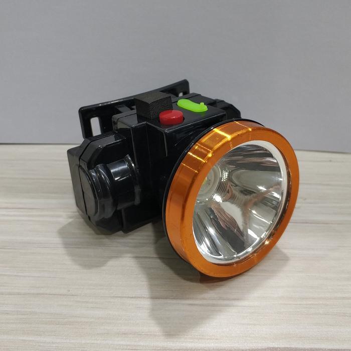 Jual Senter Kepala 30W Cahaya Putih Free Lensa Kuning | Shopee Indonesia
