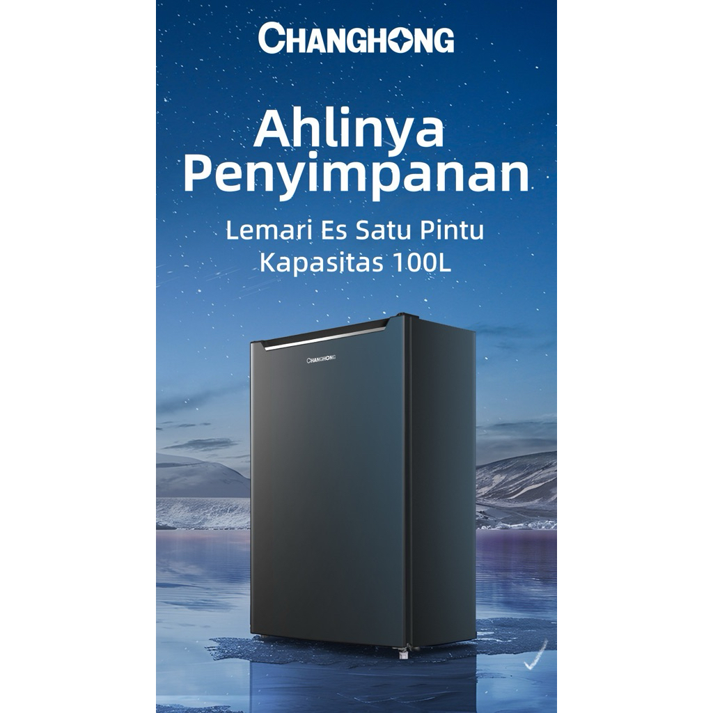 Jual kulkas 1 pintu changhong cbc 100 lemari es 1 pintu changhong ...