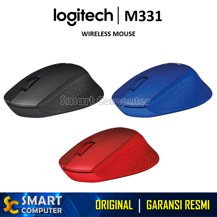 Jual Logitech M331 Wireless Mouse Slient Click M 331 – Original Garansi ...