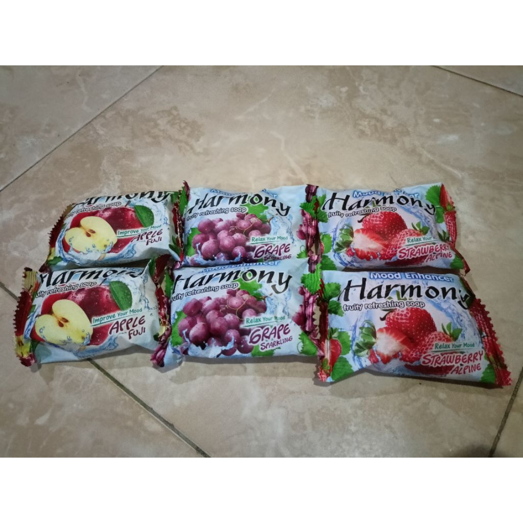Jual Harmony sabun batang isi 6pcs varian random | Shopee Indonesia