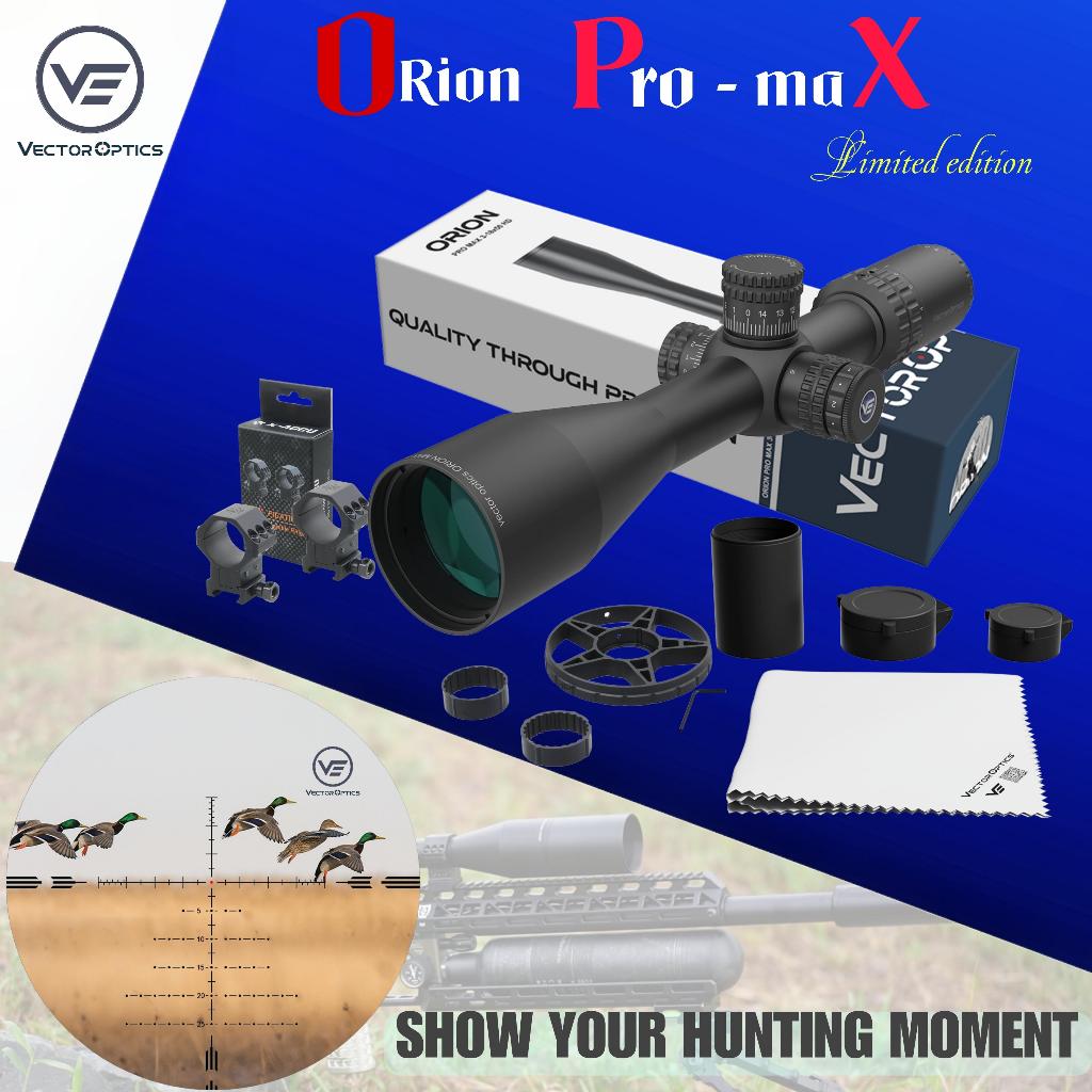 Jual VECTOR ORION PRO-MAX 3-18x50 SFIR HD Zero-stop | Shopee Indonesia