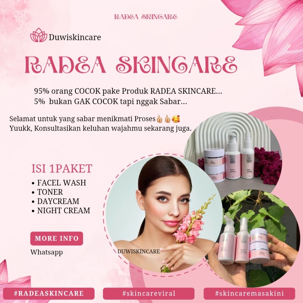 Jual RADEA SKINCARE 100% ORIGINAL | Shopee Indonesia
