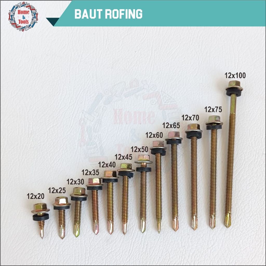 Jual BAUT ROFING / BAUT ROOFING / SEKRUP ROOFING / SKRUP BAJA RINGAN ...