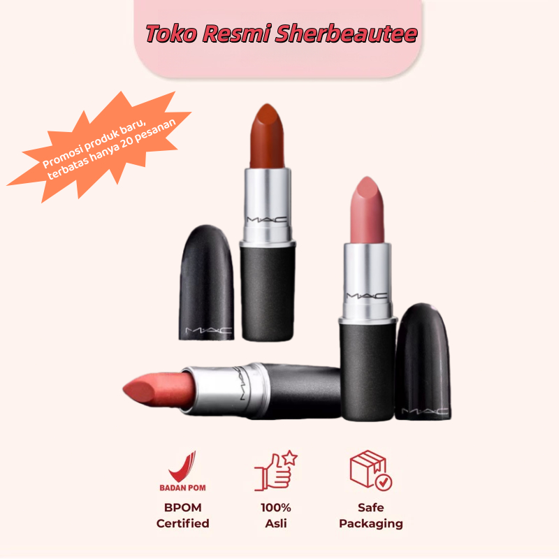 Jual MAC classics Silky Matte Stik Lipstick 3gr / Rouge A Levres Powder ...