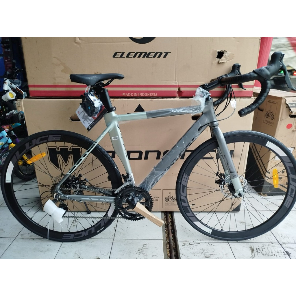 Jual SEPEDA BALAP / ROADBIKE / ROAD BIKE 700 ELEMENT FRC50 / FRC 50 2 x ...