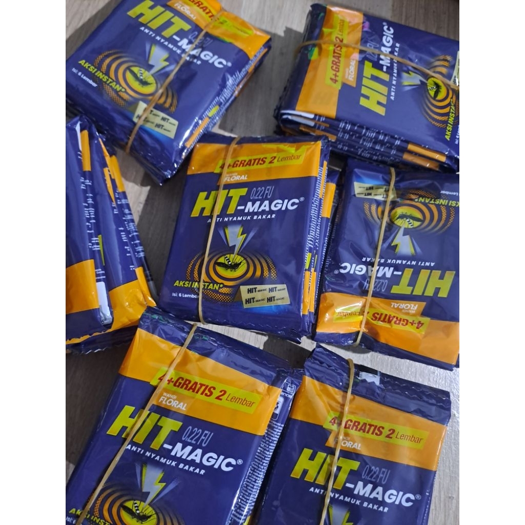 Jual [1 RENTENG ISI 12 SACHET] Hit Magic Aksi Instan 4s Obat Nyamuk ...