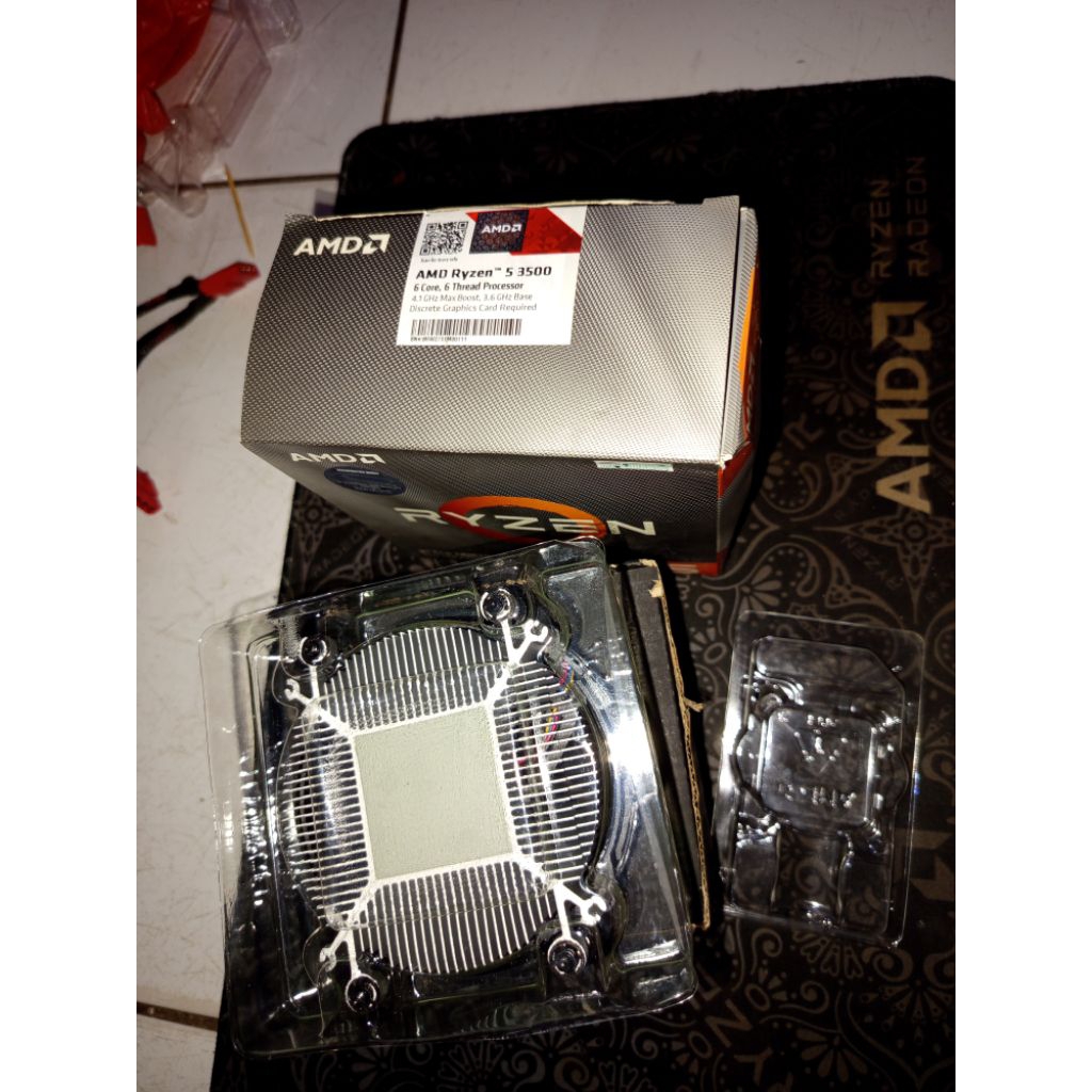 Jual FAN AMD AM4 RYZEN 5 ORIGINAL BAWAAN PROCESSOR | Shopee Indonesia