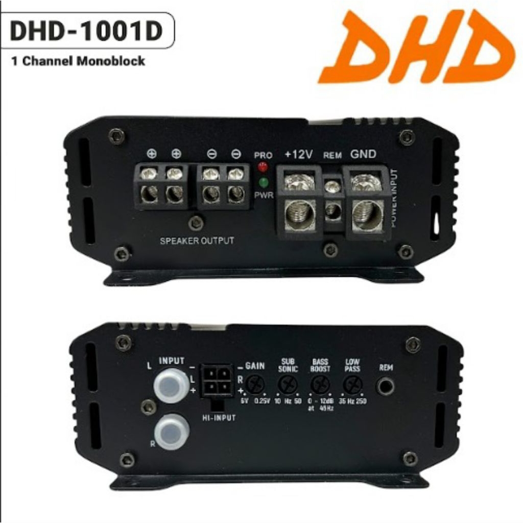 Jual Power Amplifier - 1 Channel - DHD - 1001D - Monoblock | Shopee ...
