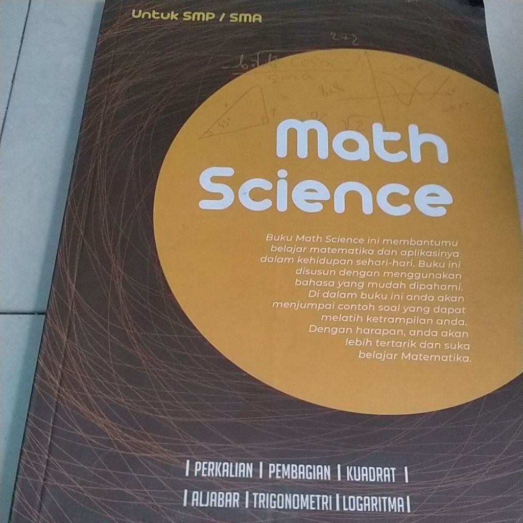 Jual MATH SCIENCE SMP/SMA LENGKAP DENGAN CD | Shopee Indonesia