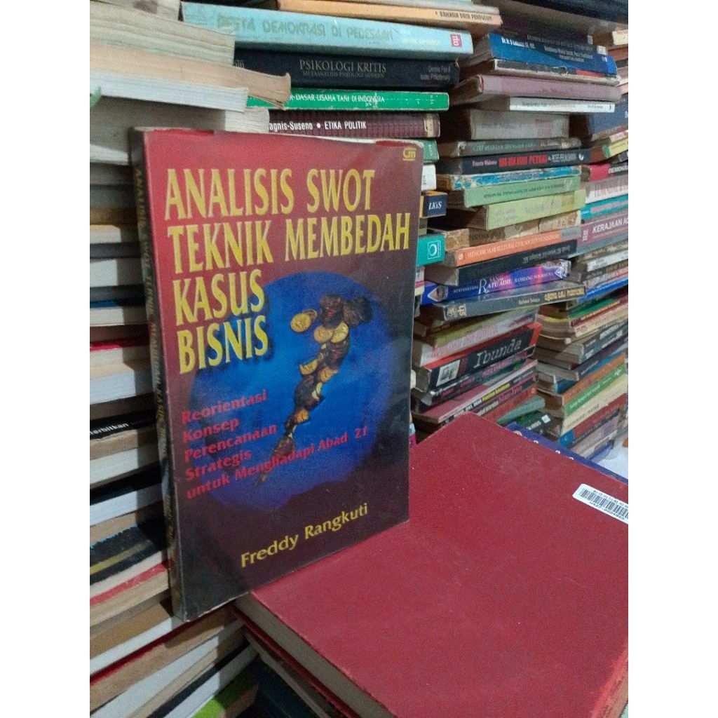 Jual analisis SWOT teknik membedah kasus bisnis Freddy Rangkuti ...