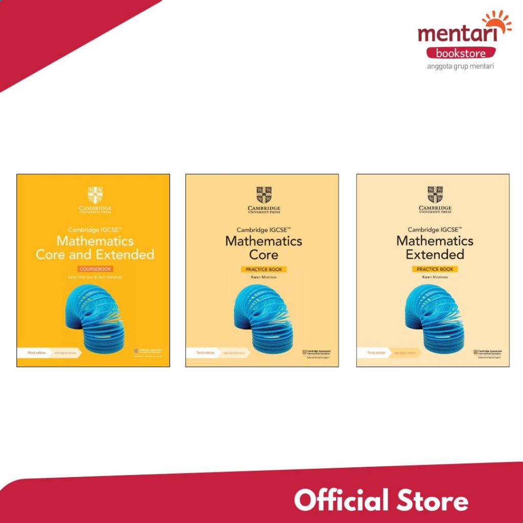 Jual Mentari Bookstore - Cambridge IGCSE™ Mathematics Core and Extended ...