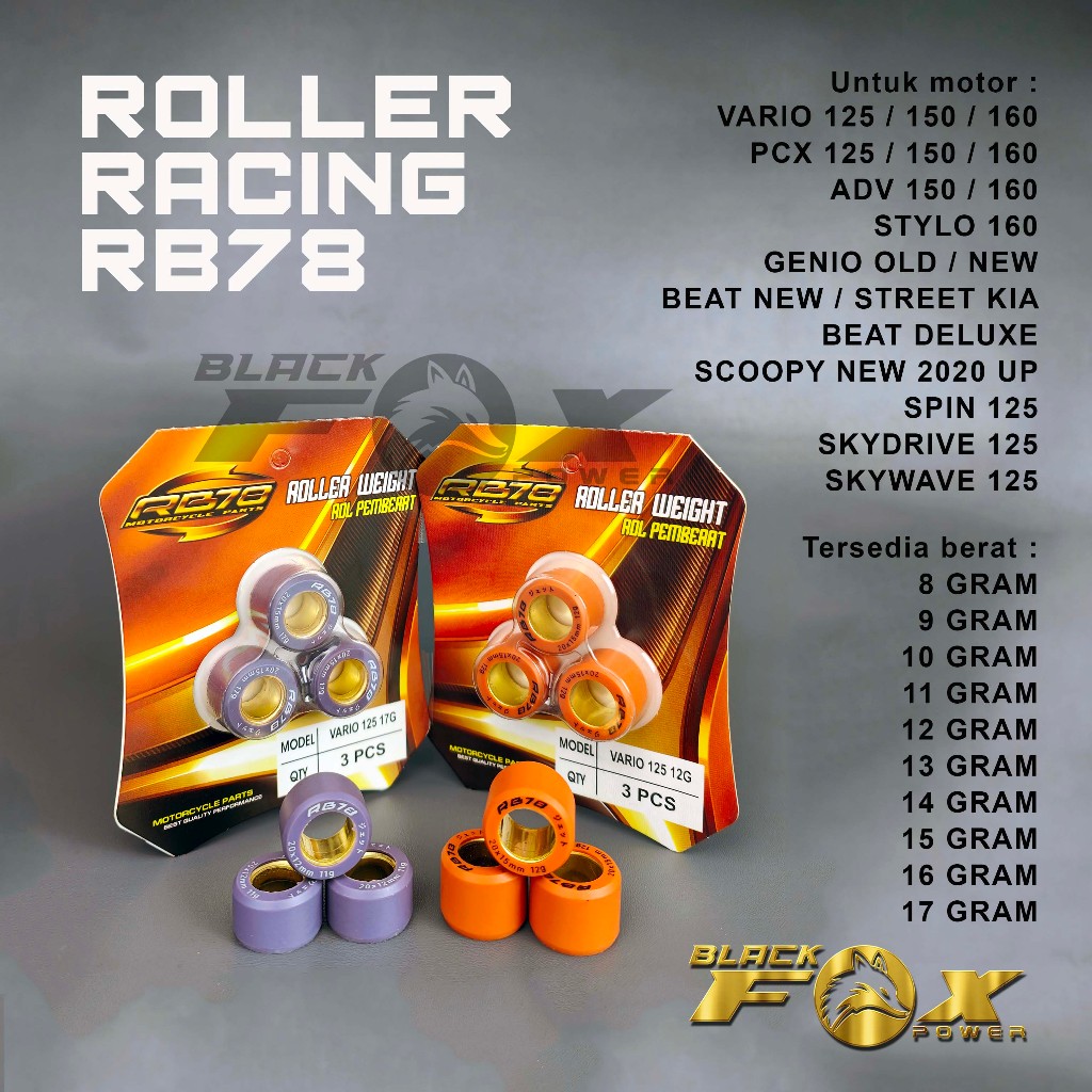Jual ROLLER RACING VARIO 125 150 160 ADV 160 PCX 125 150BEAT DELUXE ...