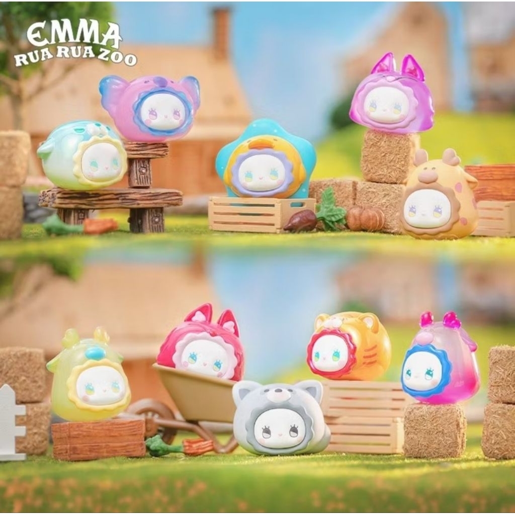 Jual Blind Box EMMA RUA RUA ZOO Series Small Blind Box Mystery Box ...
