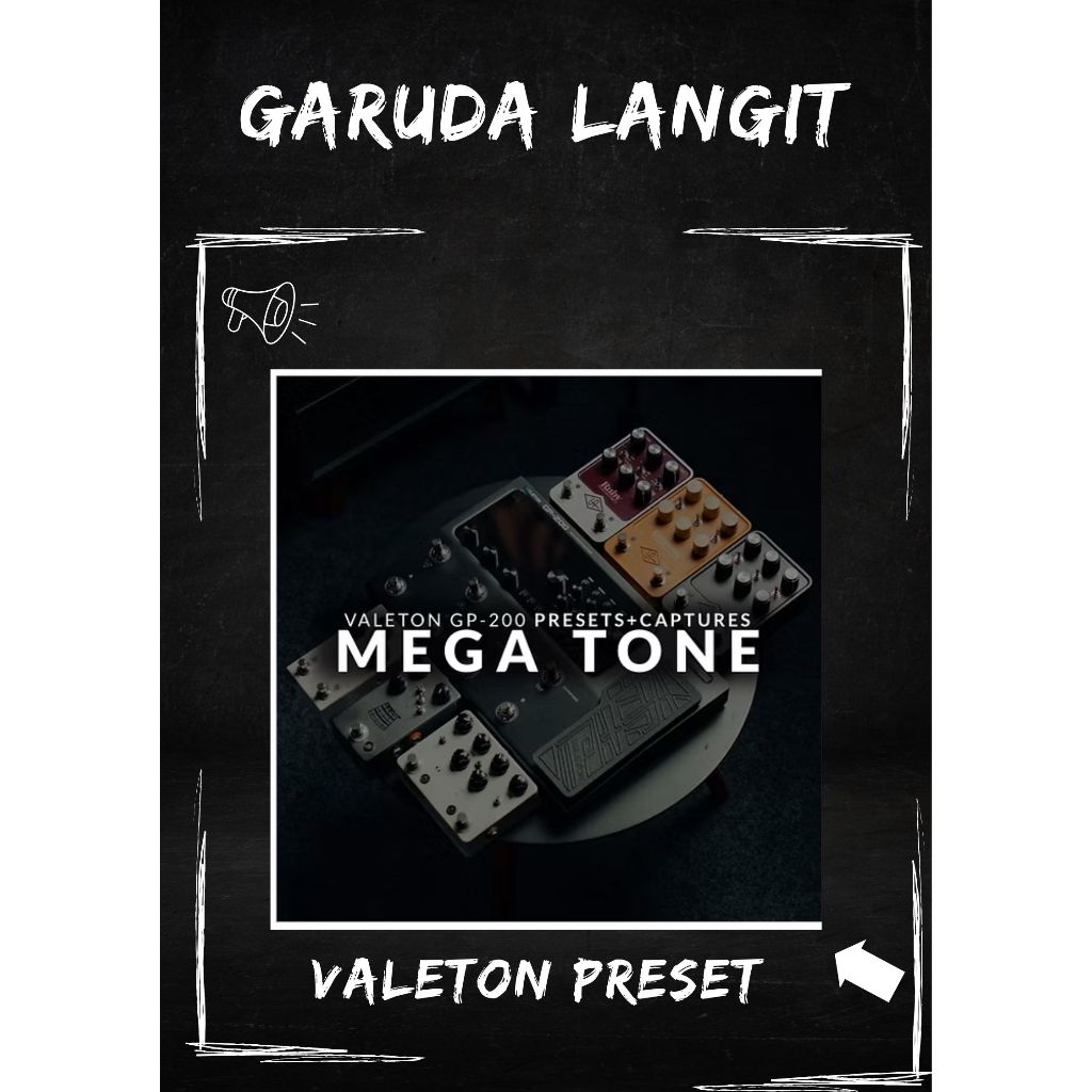 Jual Marcelo Cidrak - Mega Tone | For Valeton GP-200 Presets+Captures ...