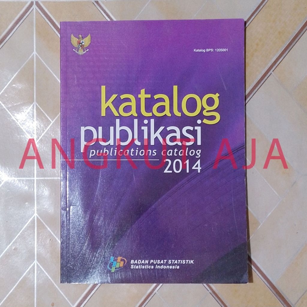 Jual Katalog Publikasi 2014 - BPS Indonesia | Shopee Indonesia
