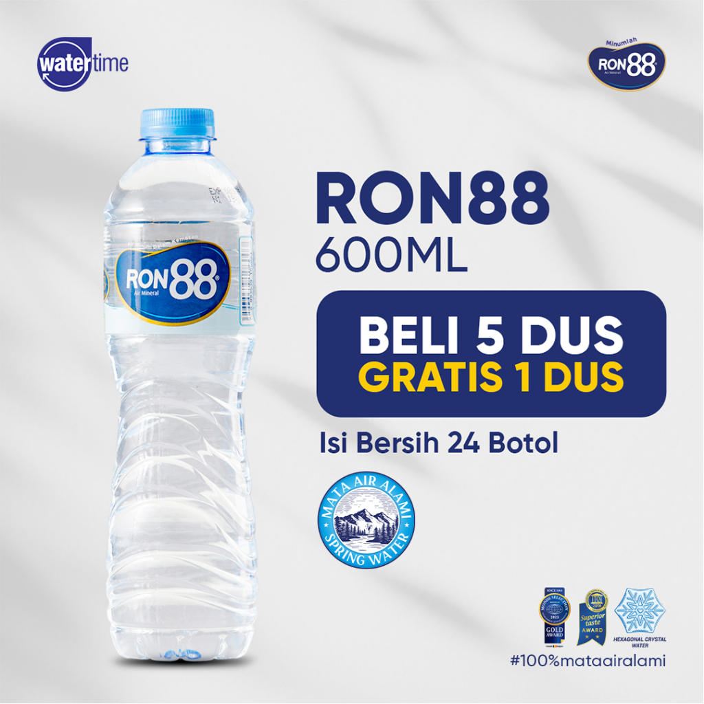 Jual Ron88 - 600ml (BELI 5 DUS GRATIS 1 DUS) | Shopee Indonesia