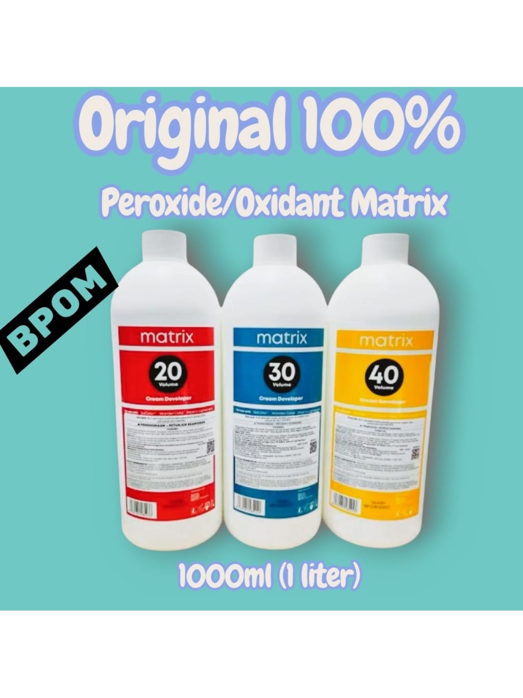 Jual Peroxide/Oxidant Matrix 1000 ml Original 100% | Shopee Indonesia