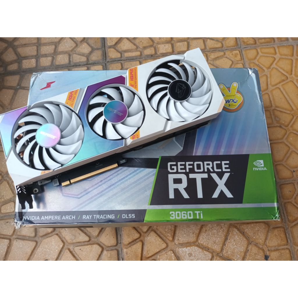 Jual colorful rtx 3060 ti 8gb ultra white | Shopee Indonesia