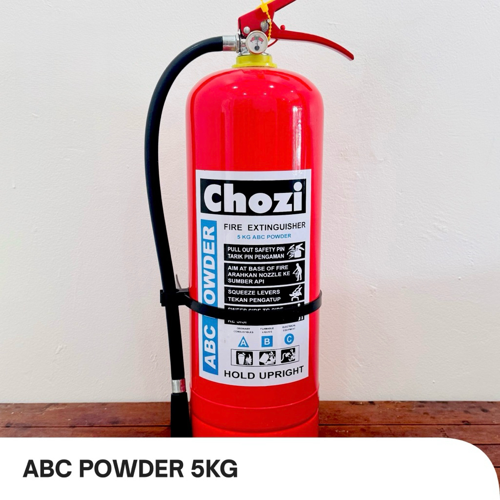 Jual APAR 5kg FIRE EXTINGUISHER ABC POWDER LENGKAP ISI + SPAREPART ...