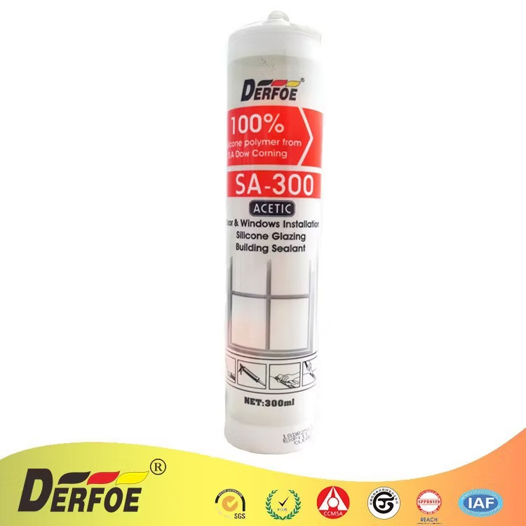 Jual HOME SPRINGKLE - Derfoe Silicon Acetic SA-300 Lem kaca netral ...