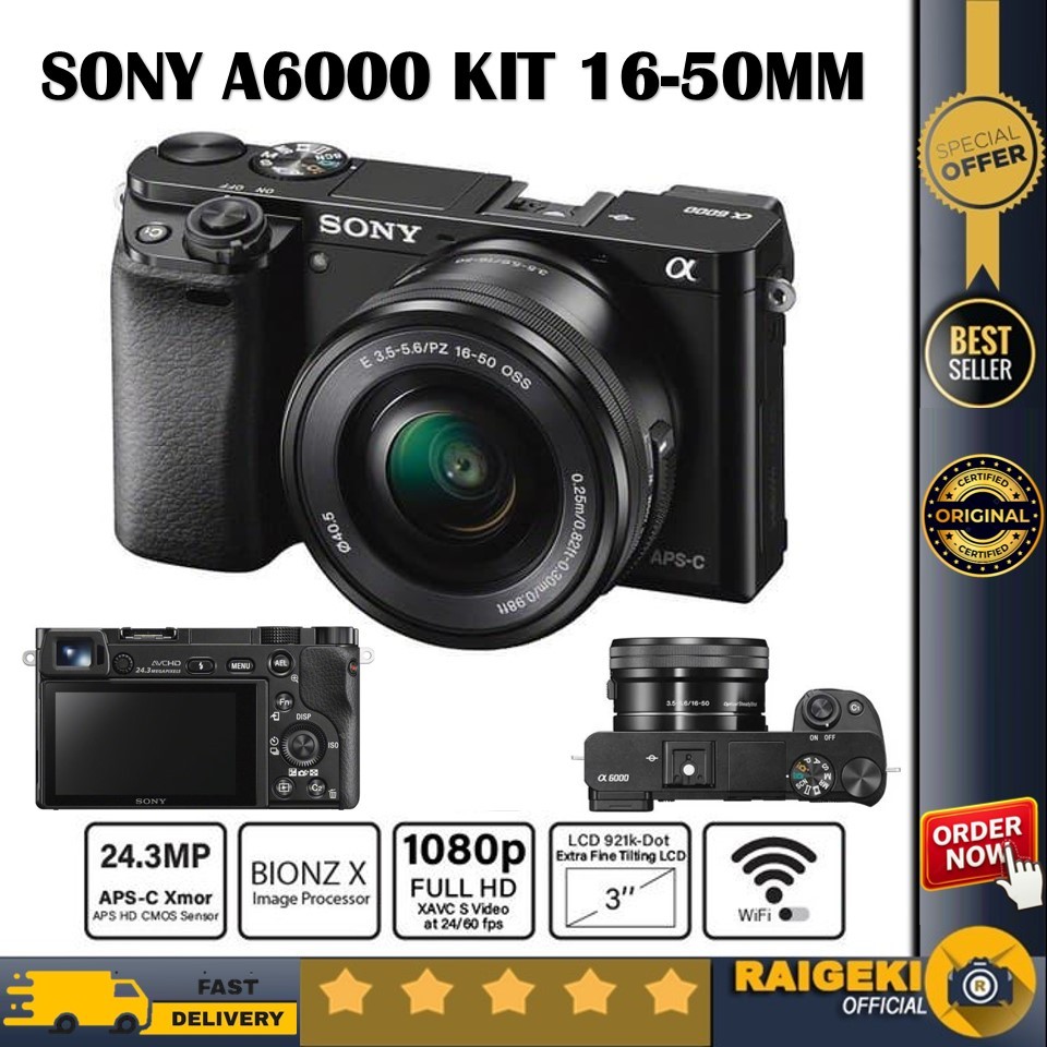 jual-sony-alpha-a6000-kit-16-50mm-kamera-mirrorless-shopee-indonesia