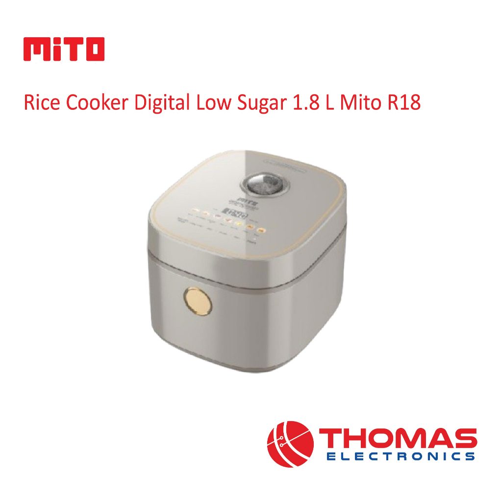 Jual Rice Cooker Digital Penanak Nasi 1.8 Liter MITO R18 R 18 Low Sugar ...