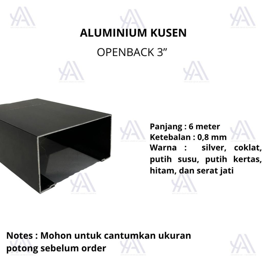 Jual Kusen Aluminium 3 Inch Terlengkap & Harga Terbaru Agustus 2026 ...