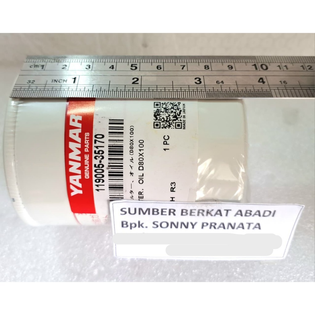 Jual YANMAR 119005-35170 OIL 119005-35151 11900535151 OIL FILTER 119005 ...