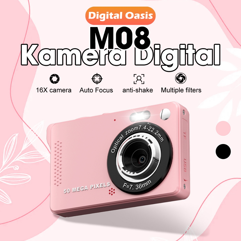 Jual Digital Oasis 50MP 16X 1080P Digicam Vedio CCD Digital Camera with ...