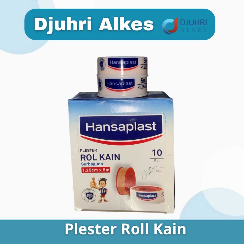 Jual Hansaplast / Plester Roll Kain / Plaster Perekat/ Adhesive Plaster ...