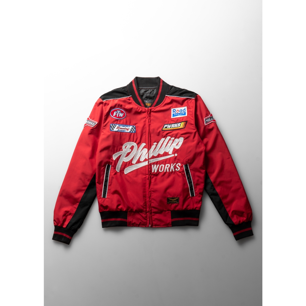Jual jacket Philip works riding Nascar best seller racing | Shopee ...