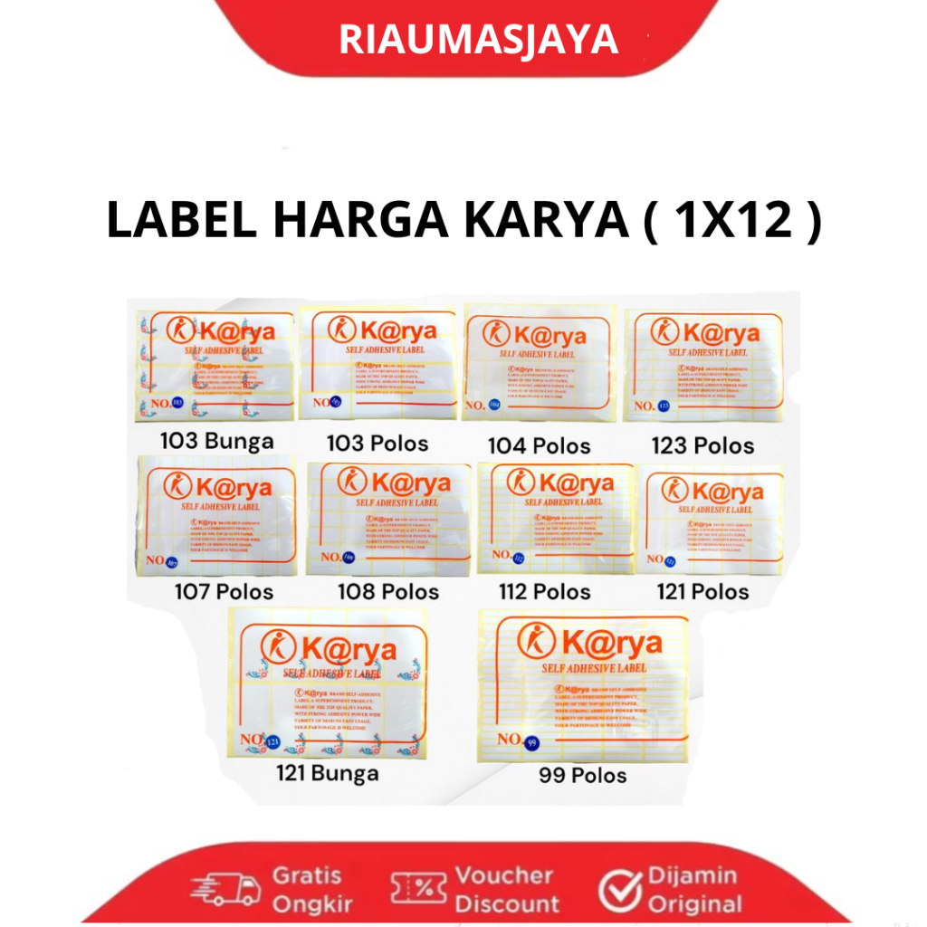 Jual Stiker Label Harga Karya / Label undangan | Shopee Indonesia