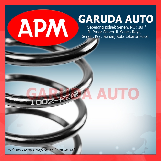 Jual PER KEONG / STANDART COIL SPRING APM TOYOTA VIOS BAGIAN DEPAN ...