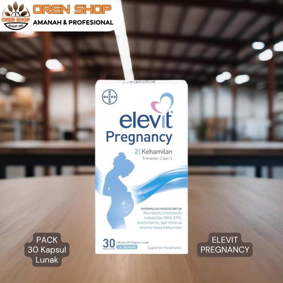 Jual ELEVIT Pregnancy Pack 30 Kapsul Lunak | Shopee Indonesia