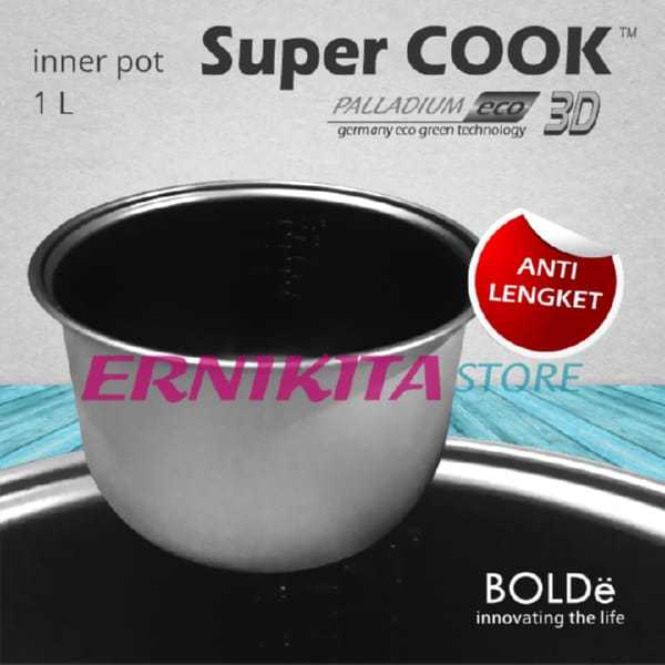 Jual Panci Teflon Aluminium INNER POT RICE COOKER BOLDe SUPER COOK ...