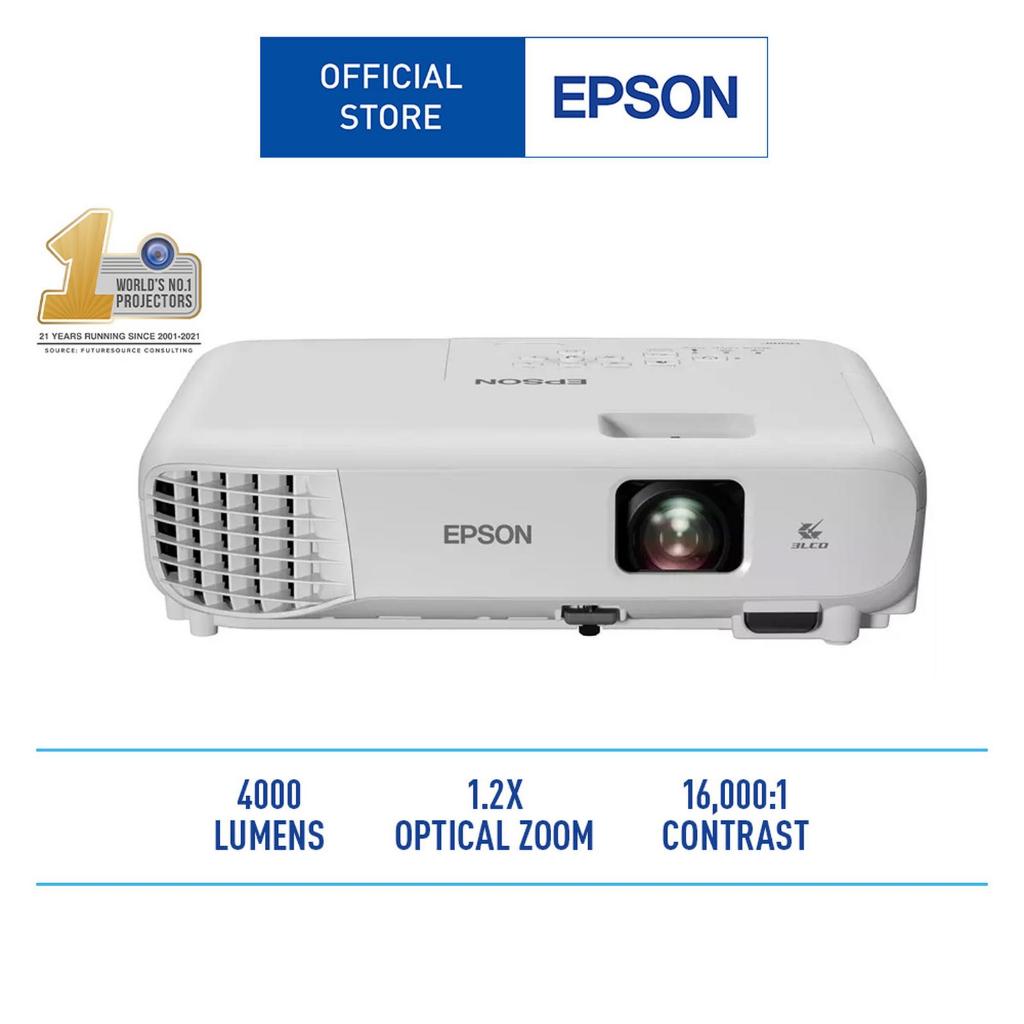 Epson projector EB W53 WXGA 4000 Lumens