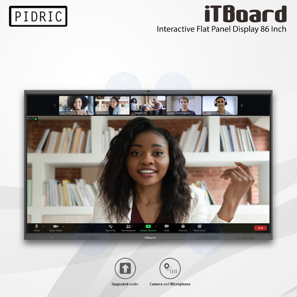 Jual iTBoard Interactive Flat Panel Display 86 Inch Smartboard ...