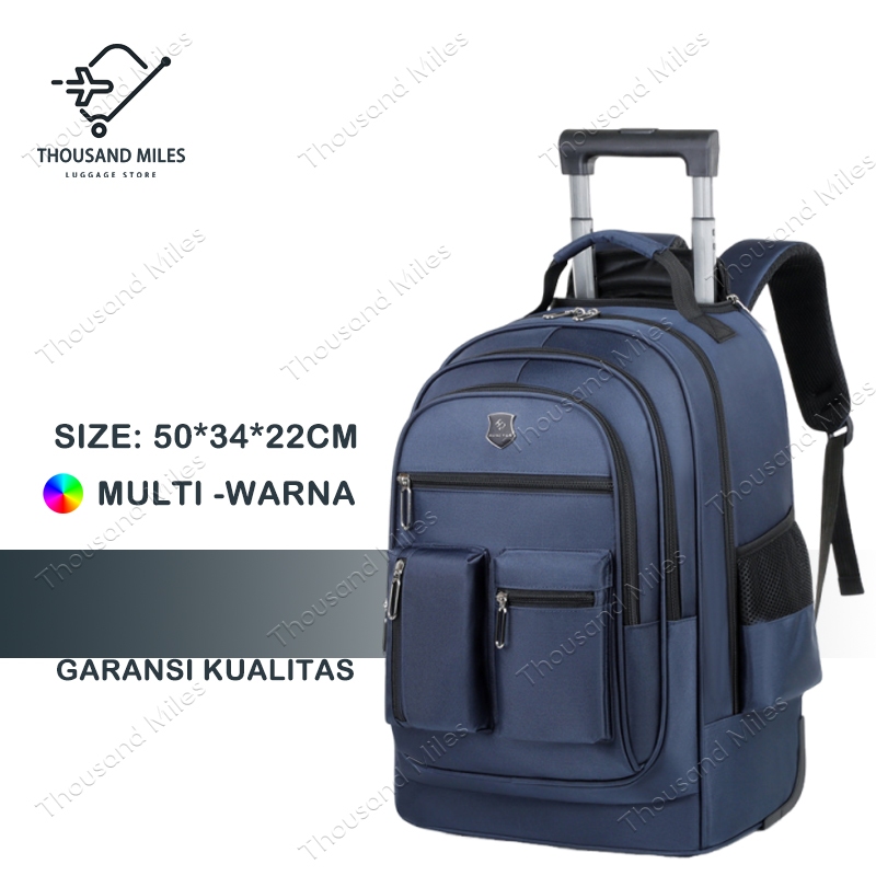 Jual Thousand Miles Ransel Trolley 2 Roda - Tas Travel Kapasitas Besar ...
