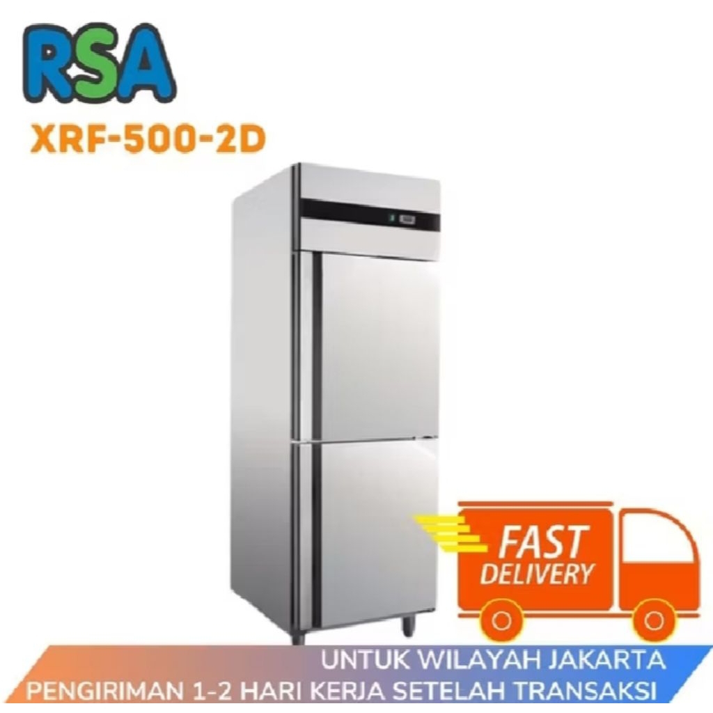 Jual RSA XRF - 500 - 2D S/S UPRIGHT FREEZER 2 DOOR XRF - 500 - 2D ...